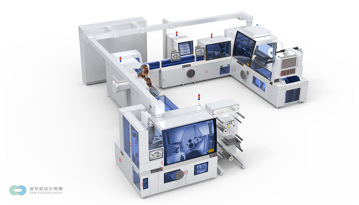 超高速包裝機(jī)組設(shè)計作品