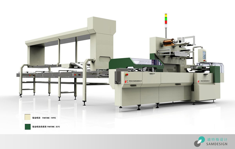 全自動包裝機生產線設計